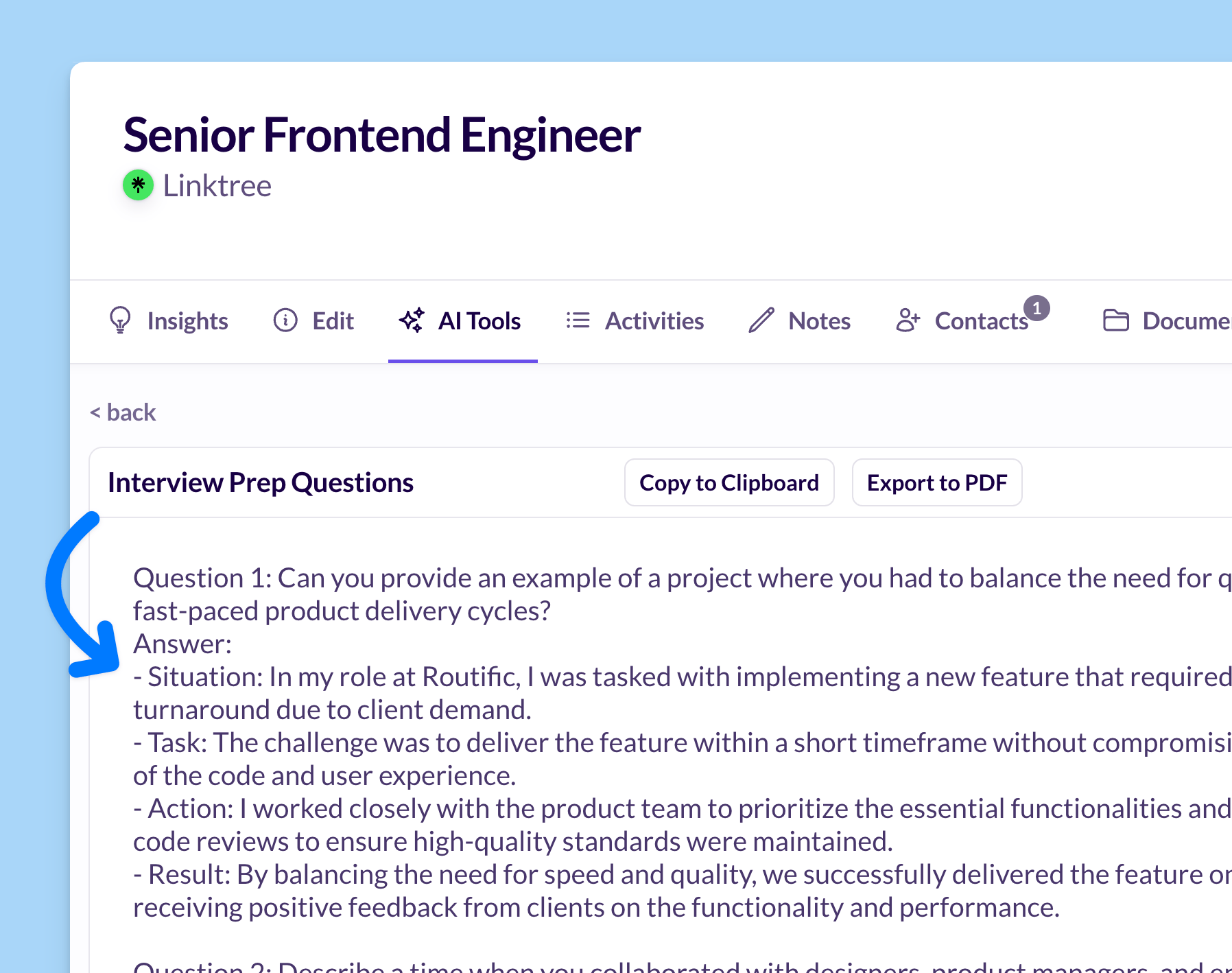 Interview Question Generator