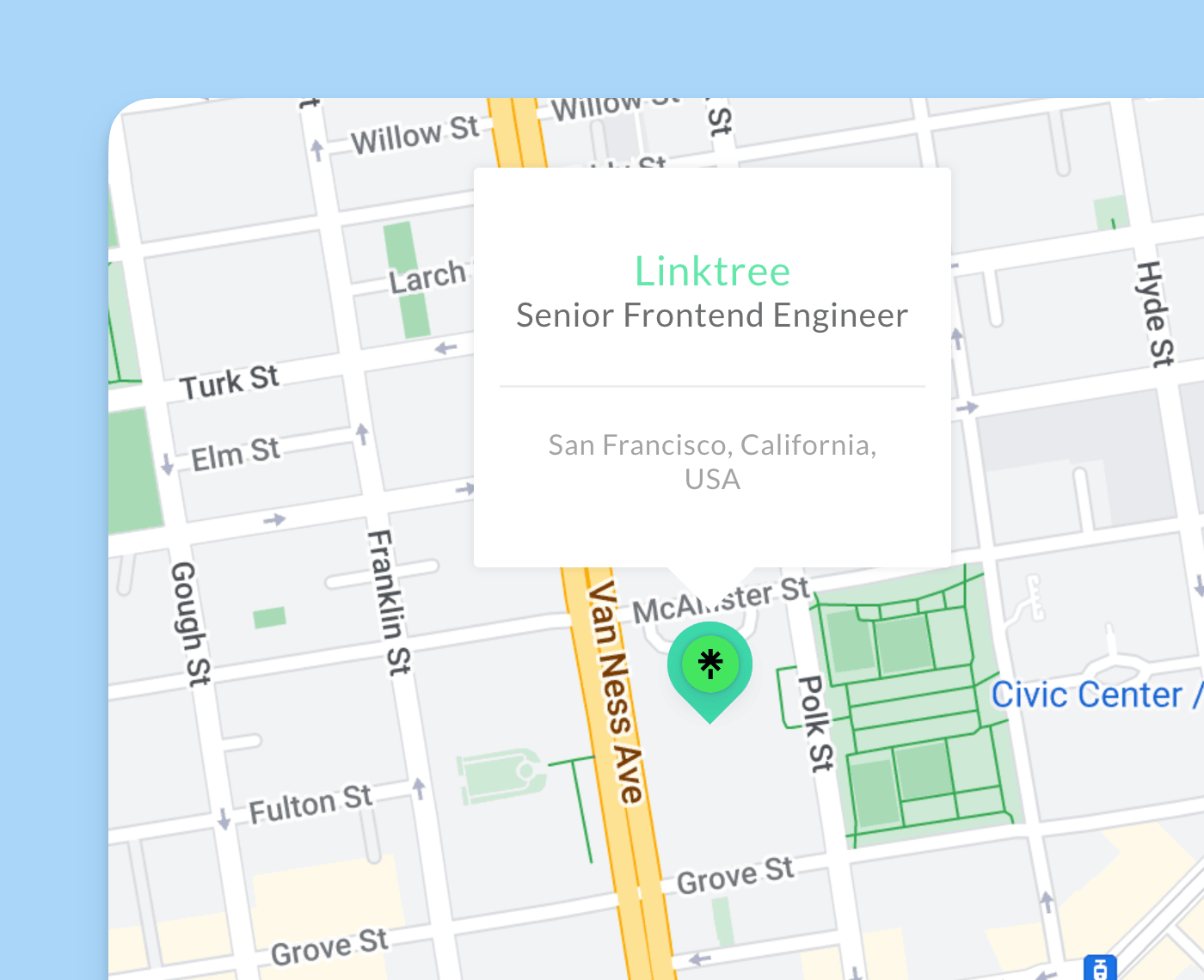 Store job location