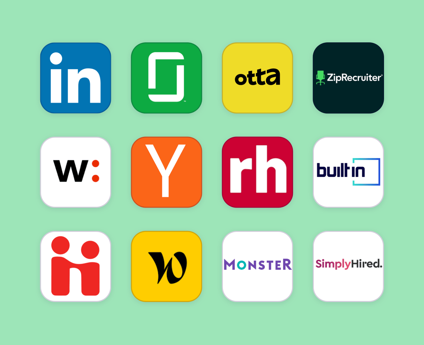 Add jobs from popular sites