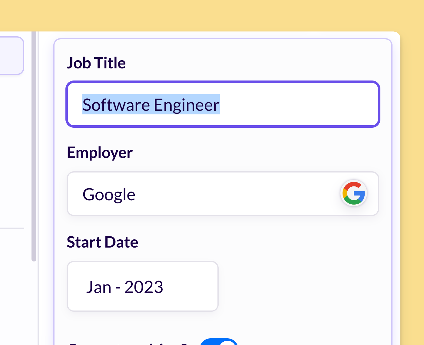 Edit details as needed