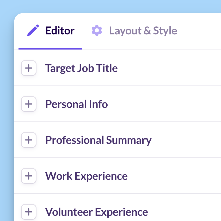 2. Personalize your resume